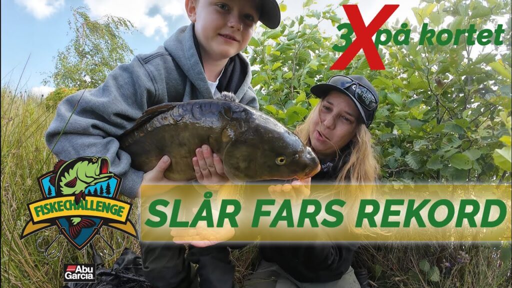 Fiskechallenge Sea trout - slår fars rekord